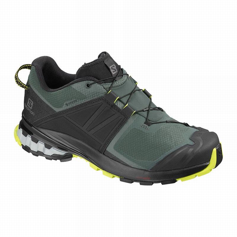 Zapatillas Trail Running Salomon Hombre Negras / Rosas - Salomon Argentina XA WILD GORE-TEX ,593068-